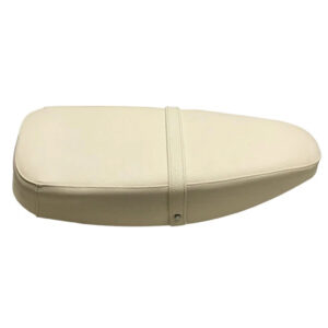 Selle biplace beige avec sangle – Mobylette Peugeot / Motobécane / Motoconfort